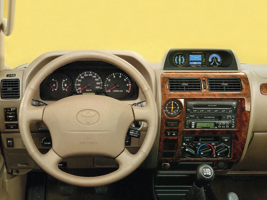 Панель приборов Toyota Land Cruiser Prado 90 3-Door (J90W) 1999 года  (фото 4 из 7)